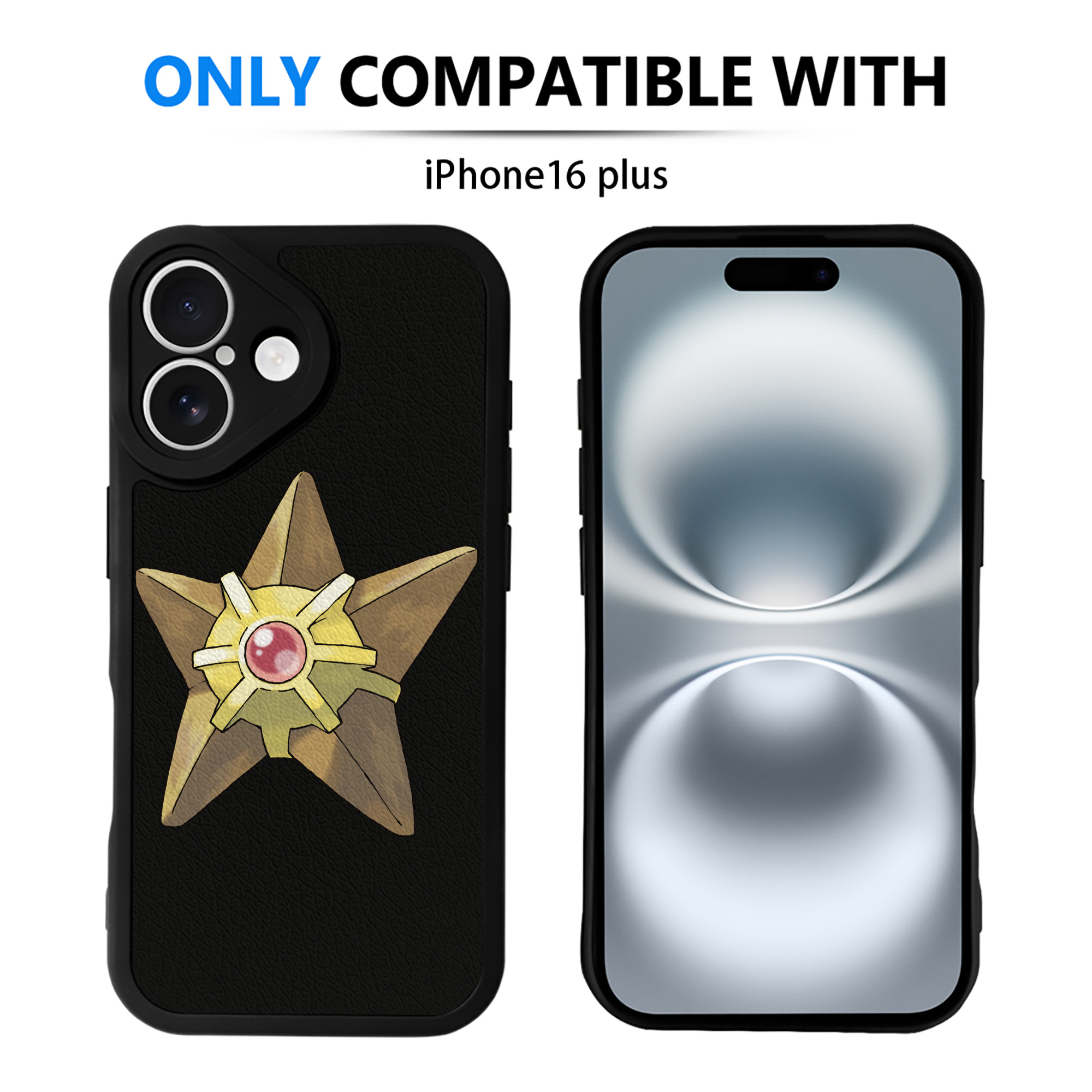 （画像用） ポケットモンスター Pokémon 【iPhone 16シリーズ対応】シリコンスマホケース（レザー調） 材質：シリコン